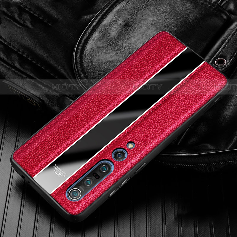 Funda Silicona Goma de Cuero Carcasa para Xiaomi Mi 10 Pro