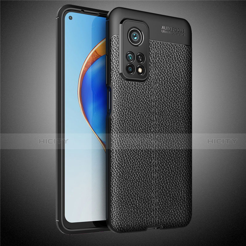 Funda Silicona Goma de Cuero Carcasa para Xiaomi Mi 10T 5G