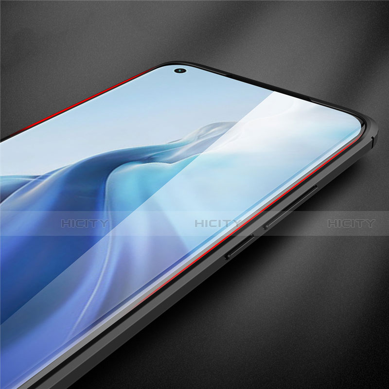 Funda Silicona Goma de Cuero Carcasa para Xiaomi Mi 11 Lite 4G