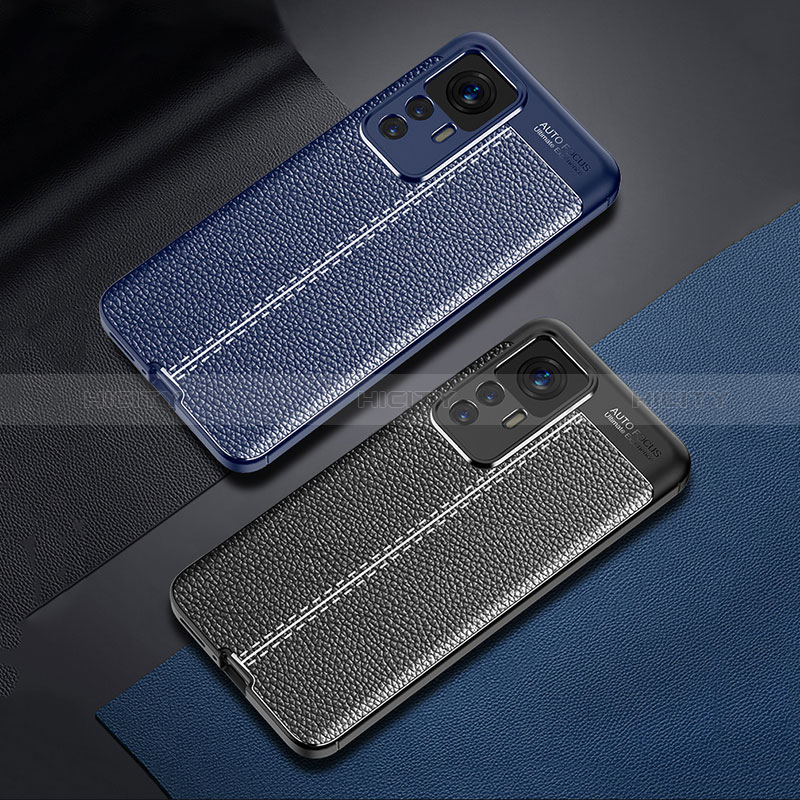 Funda Silicona Goma de Cuero Carcasa para Xiaomi Mi 12T Pro 5G