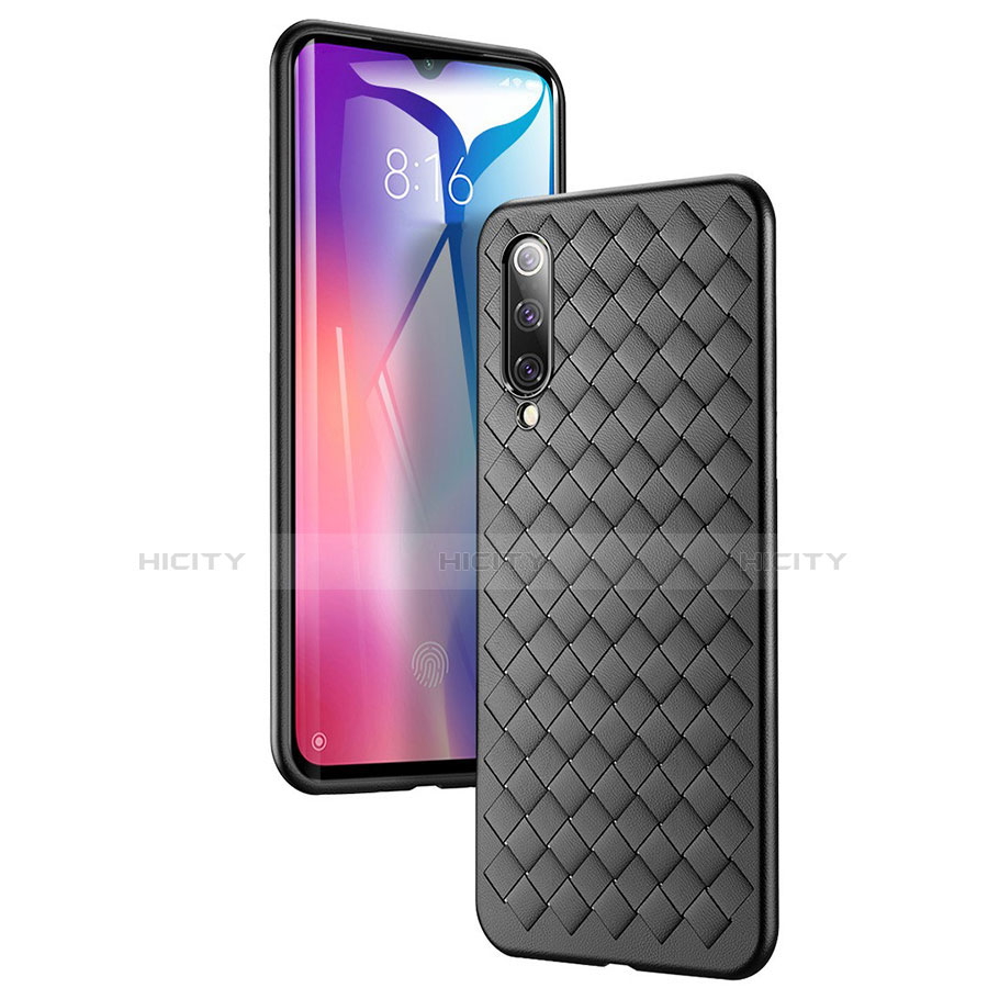 Funda Silicona Goma de Cuero Carcasa para Xiaomi Mi 9