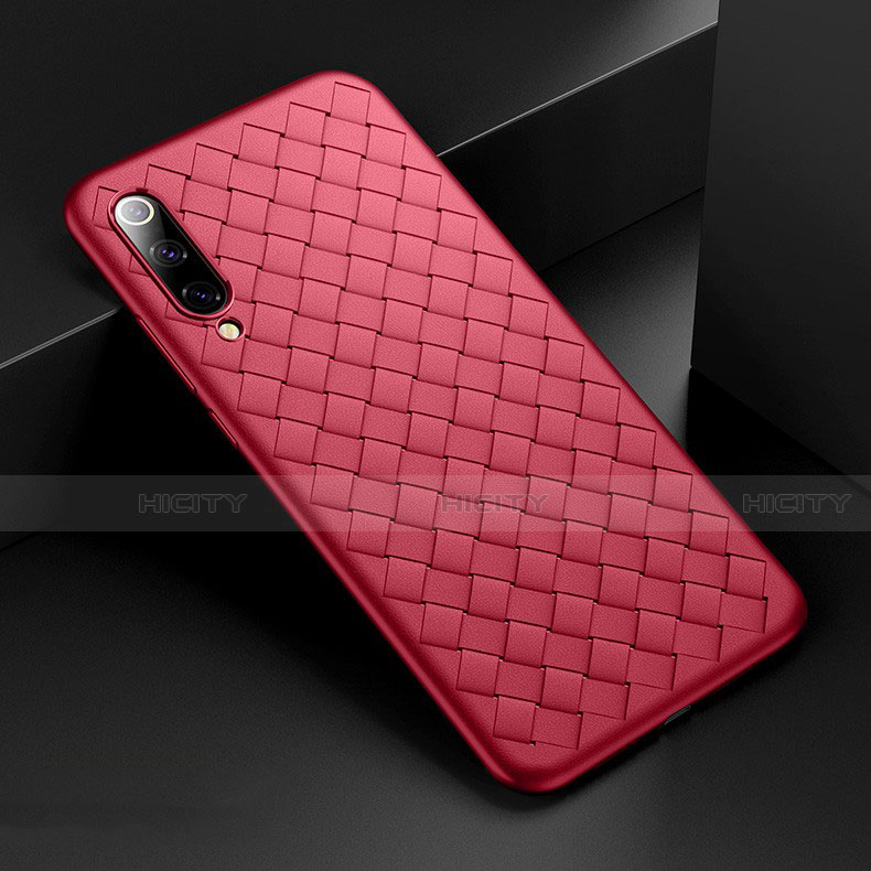 Funda Silicona Goma de Cuero Carcasa para Xiaomi Mi 9