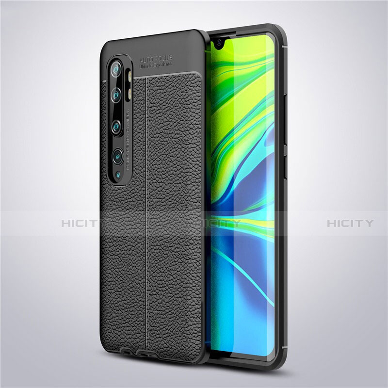 Funda Silicona Goma de Cuero Carcasa para Xiaomi Mi Note 10