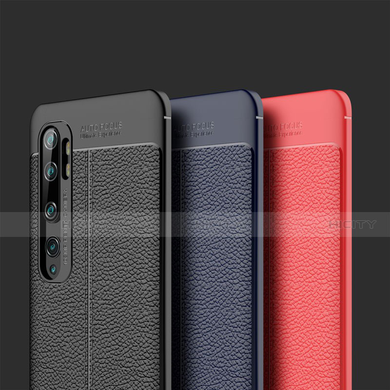 Funda Silicona Goma de Cuero Carcasa para Xiaomi Mi Note 10 Pro