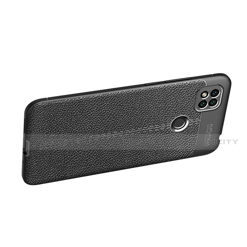 Funda Silicona Goma de Cuero Carcasa para Xiaomi Redmi 9 India