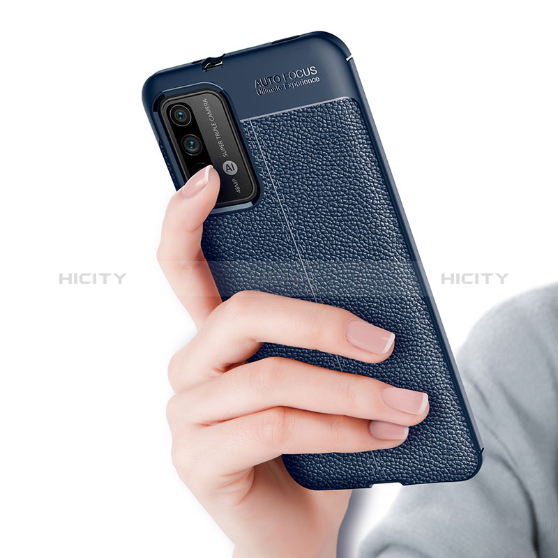 Funda Silicona Goma de Cuero Carcasa para Xiaomi Redmi 9T 4G