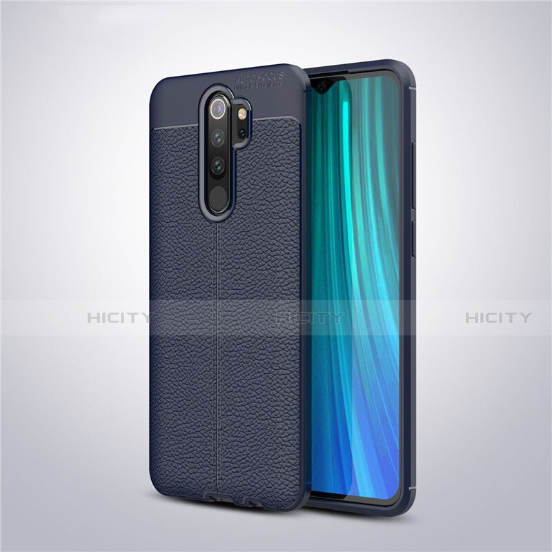 Funda Silicona Goma de Cuero Carcasa para Xiaomi Redmi Note 8 Pro