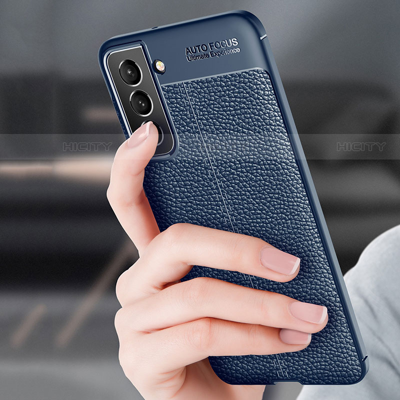 Funda Silicona Goma de Cuero Carcasa Q01 para Samsung Galaxy S21 Plus 5G