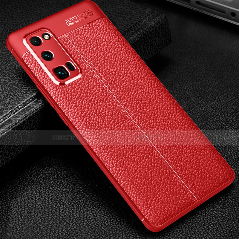 Funda Silicona Goma de Cuero Carcasa S01 para Huawei Honor 30 Pro+ Plus