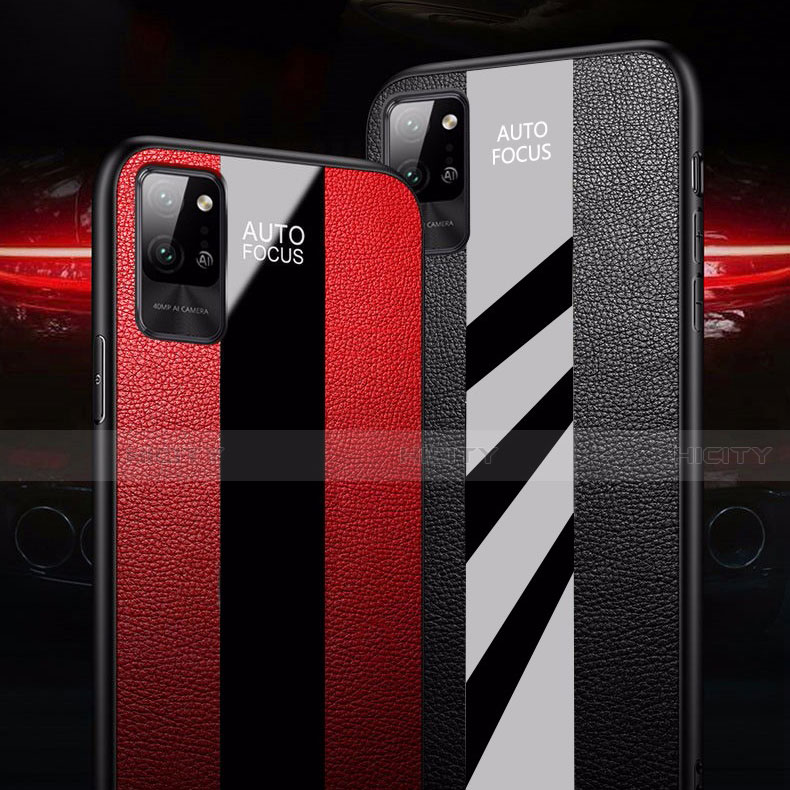 Funda Silicona Goma de Cuero Carcasa S01 para Huawei Honor Play4 Pro 5G