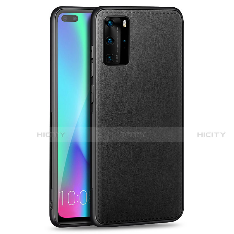 Funda Silicona Goma de Cuero Carcasa S01 para Huawei P40 Pro