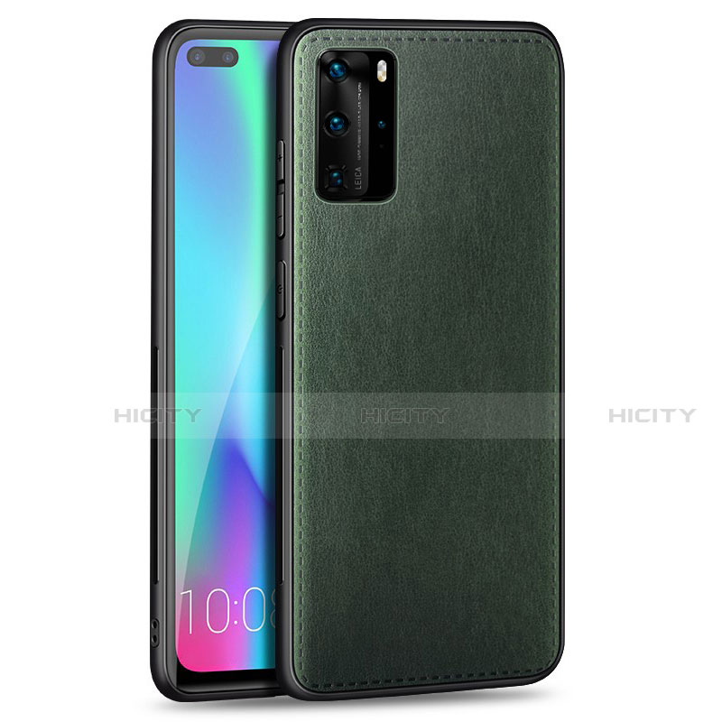 Funda Silicona Goma de Cuero Carcasa S01 para Huawei P40 Pro