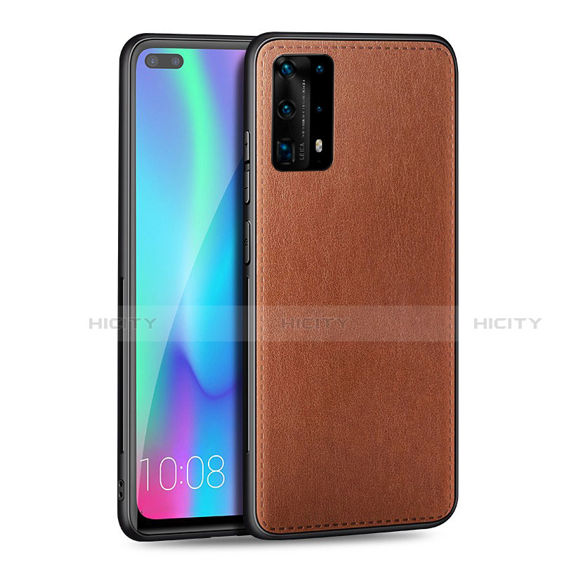 Funda Silicona Goma de Cuero Carcasa S01 para Huawei P40 Pro+ Plus