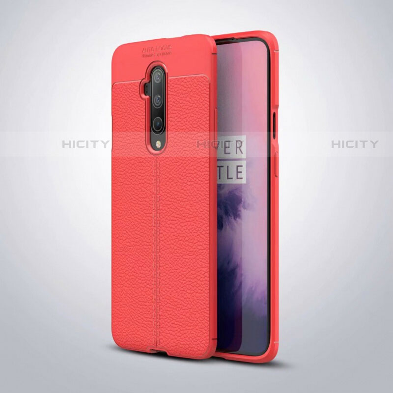 Funda Silicona Goma de Cuero Carcasa S01 para OnePlus 7T Pro