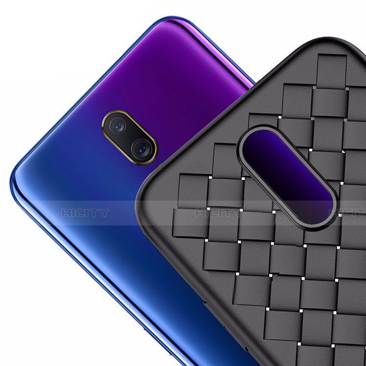 Funda Silicona Goma de Cuero Carcasa S01 para Oppo A9