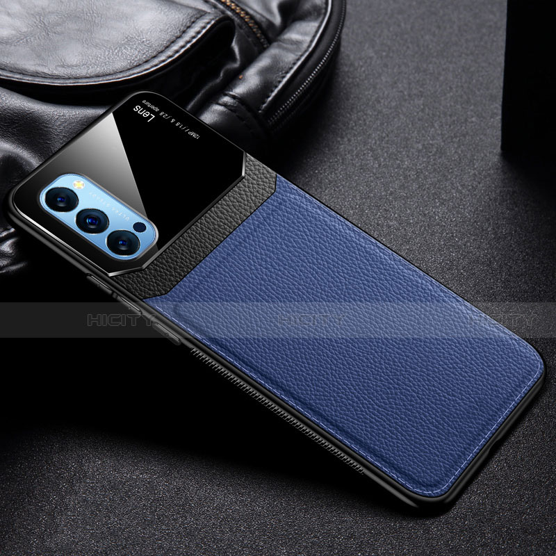 Funda Silicona Goma de Cuero Carcasa S01 para Oppo Reno4 Pro 5G