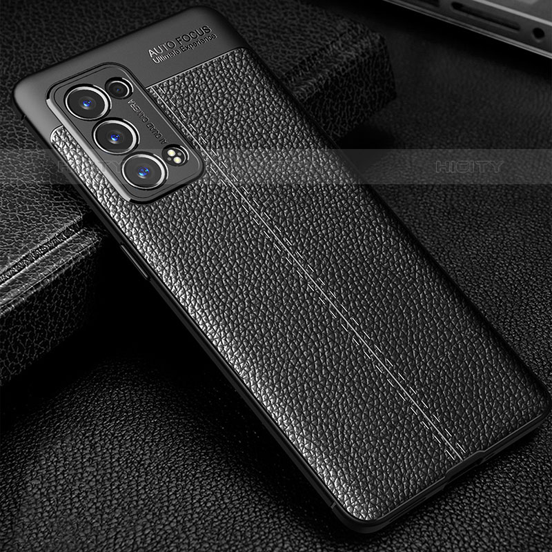 Funda Silicona Goma de Cuero Carcasa S01 para Oppo Reno6 Pro 5G