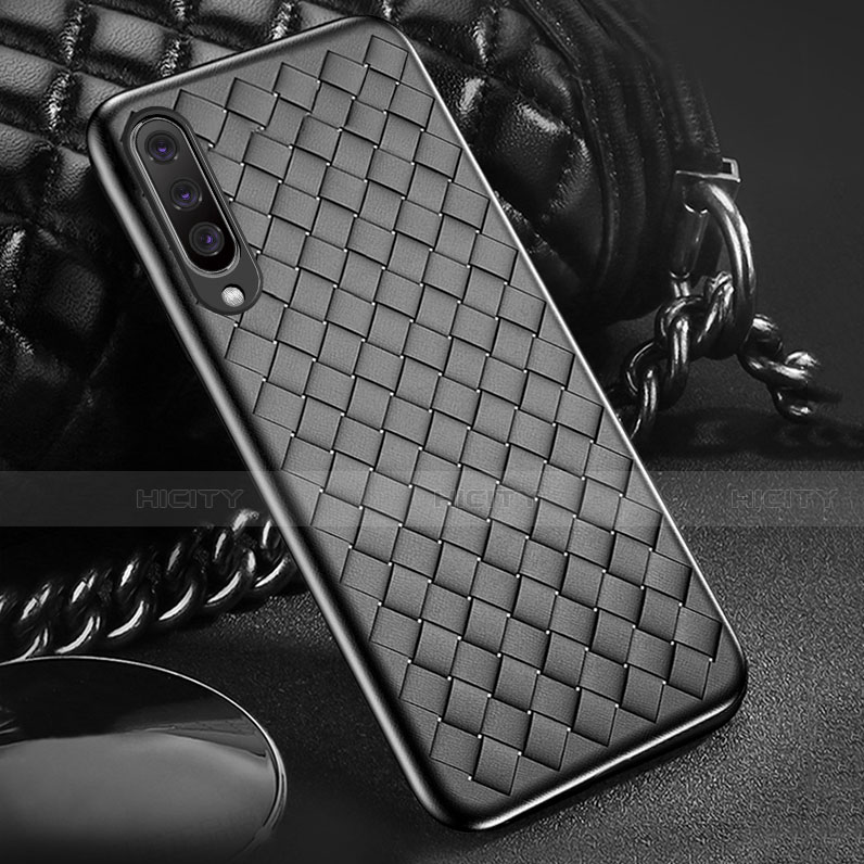 Funda Silicona Goma de Cuero Carcasa S01 para Samsung Galaxy A50