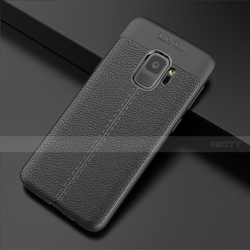 Funda Silicona Goma de Cuero Carcasa S01 para Samsung Galaxy S9