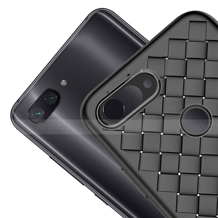 Funda Silicona Goma de Cuero Carcasa S01 para Xiaomi Mi 8 Lite