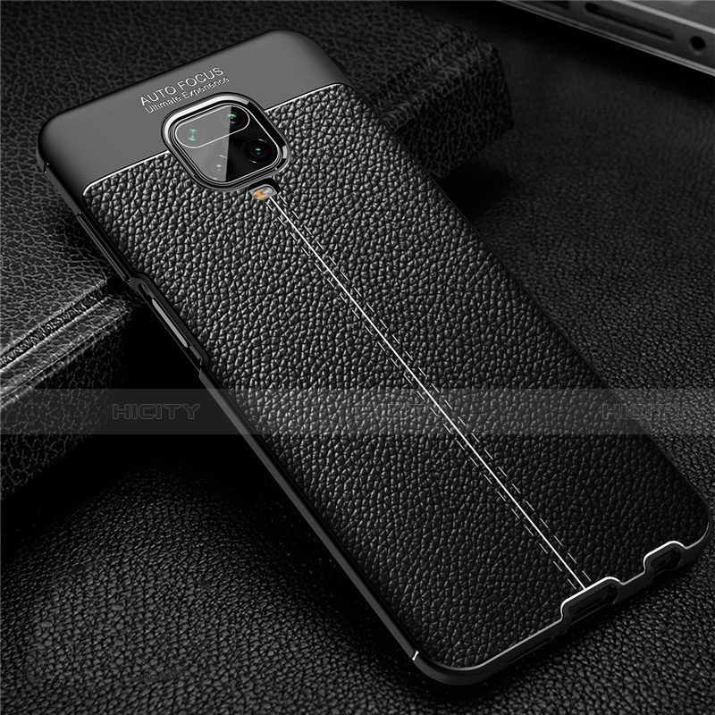 Funda Silicona Goma de Cuero Carcasa S01 para Xiaomi Poco M2 Pro