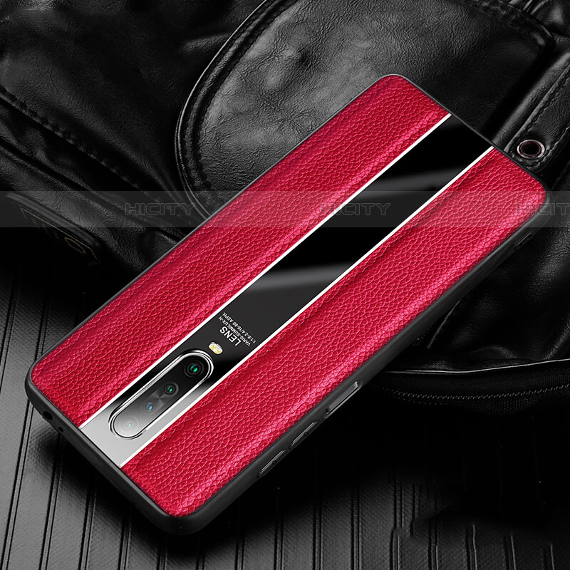 Funda Silicona Goma de Cuero Carcasa S01 para Xiaomi Redmi K30 5G