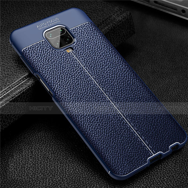 Funda Silicona Goma de Cuero Carcasa S01 para Xiaomi Redmi Note 9 Pro