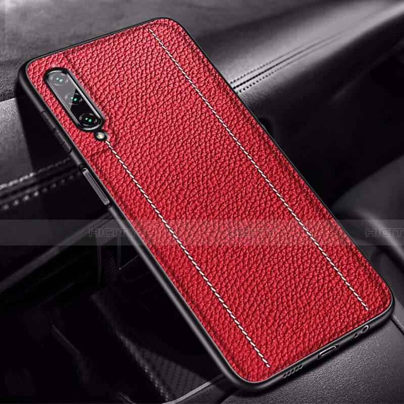 Funda Silicona Goma de Cuero Carcasa S02 para Huawei Honor 9X Pro