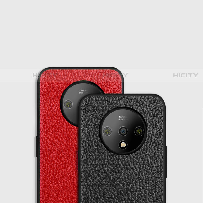 Funda Silicona Goma de Cuero Carcasa S02 para OnePlus 7T