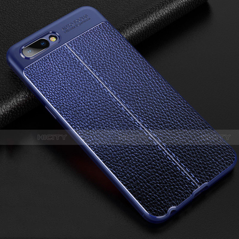 Funda Silicona Goma de Cuero Carcasa S02 para Oppo A12e