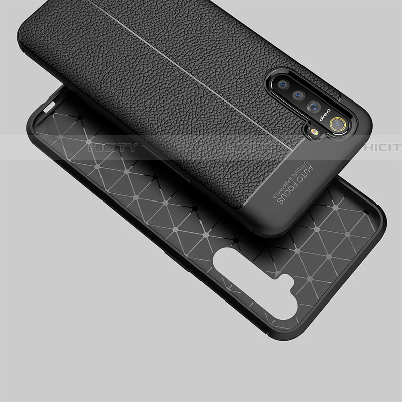 Funda Silicona Goma de Cuero Carcasa S02 para Realme XT