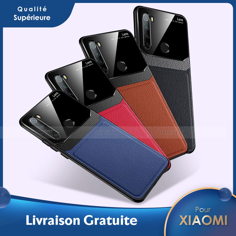 Funda Silicona Goma de Cuero Carcasa S02 para Xiaomi Redmi Note 8T