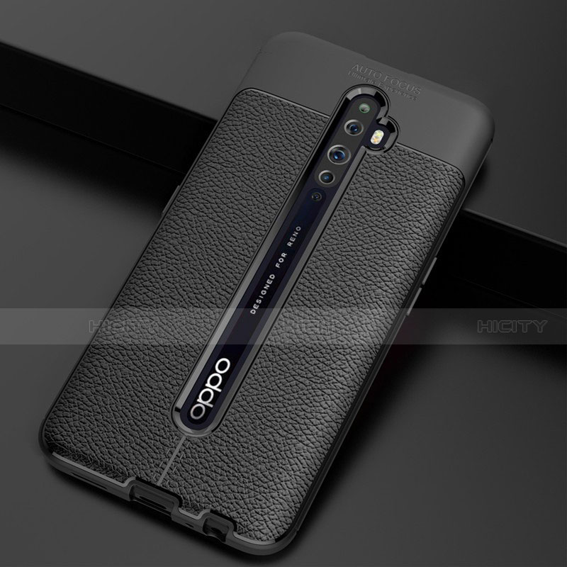 Funda Silicona Goma de Cuero Carcasa S03 para Oppo Reno2 Z