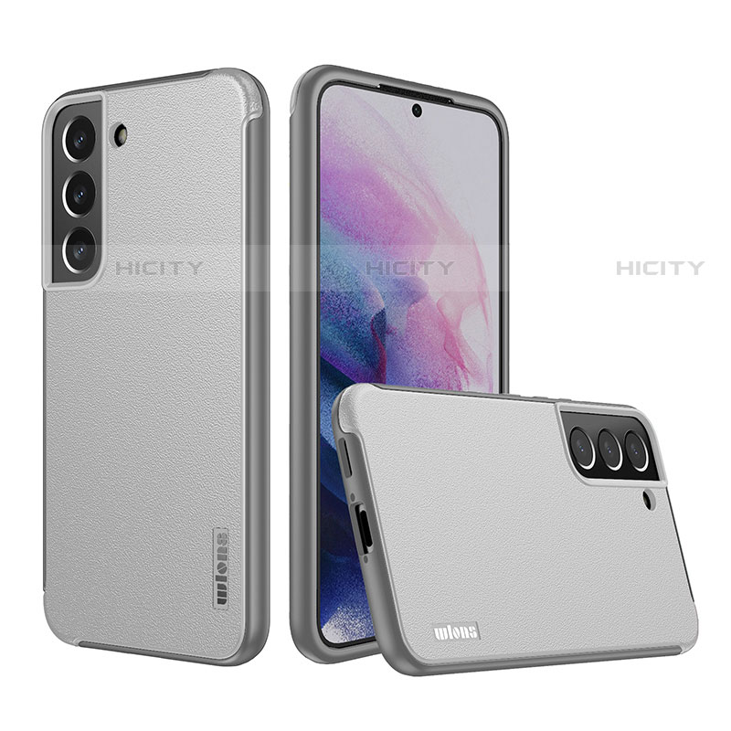 Funda Silicona Goma de Cuero Carcasa S03 para Samsung Galaxy S22 Plus 5G