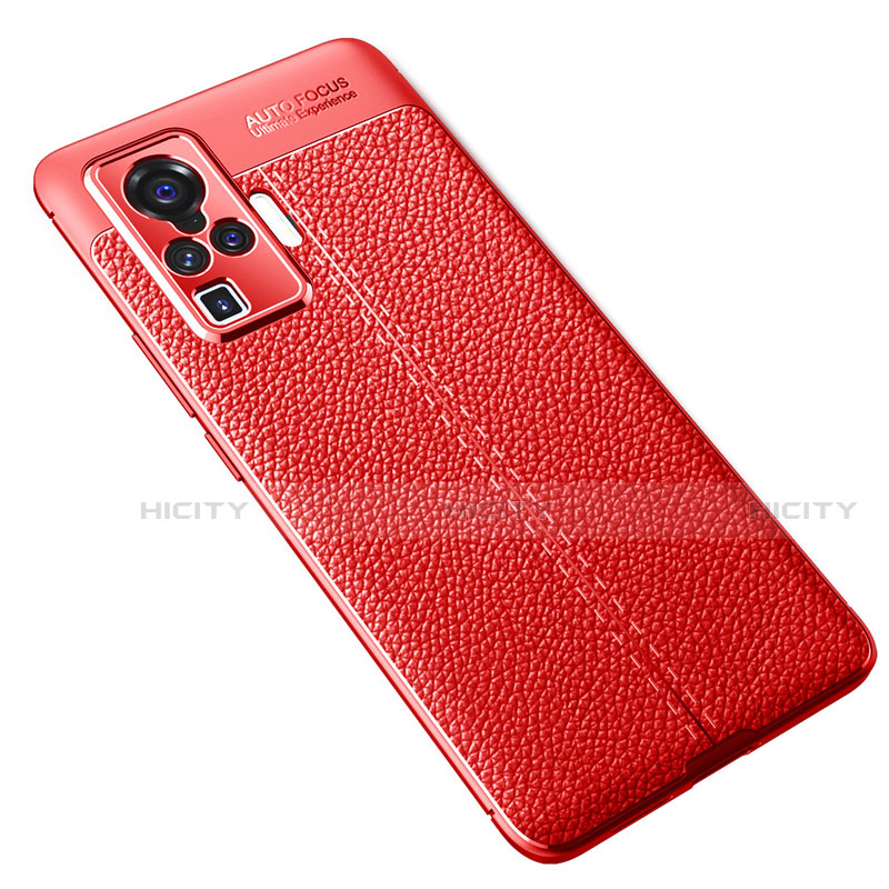 Funda Silicona Goma de Cuero Carcasa S03 para Vivo X51 5G