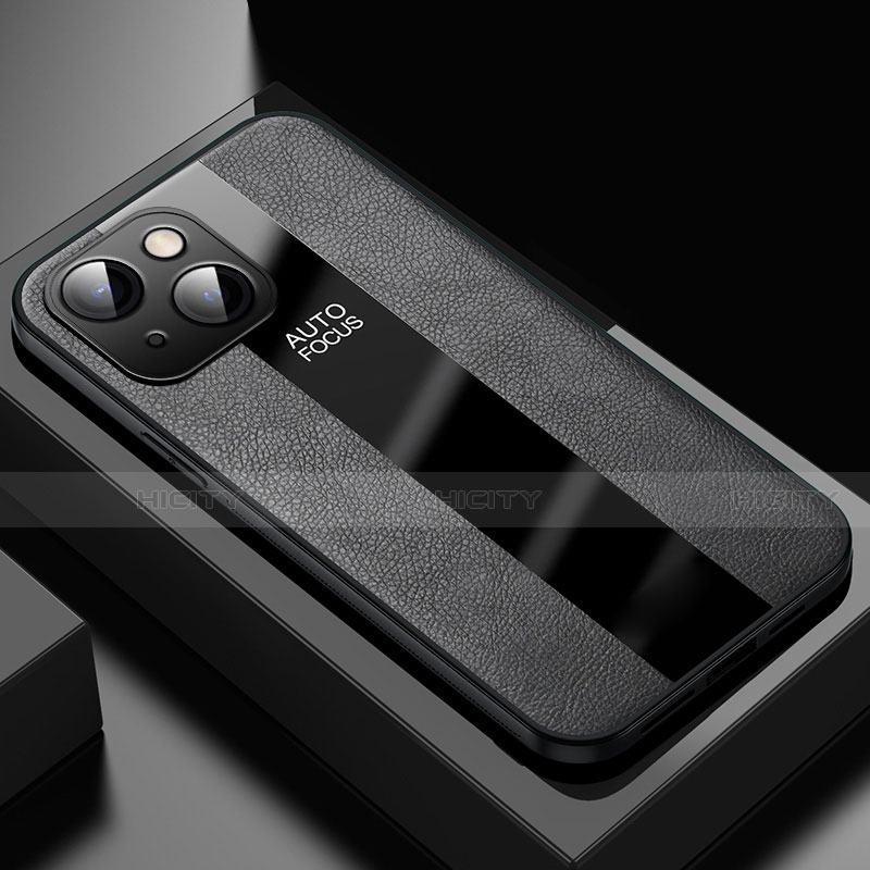 Funda Silicona Goma de Cuero Carcasa S04 para Apple iPhone 13 Mini