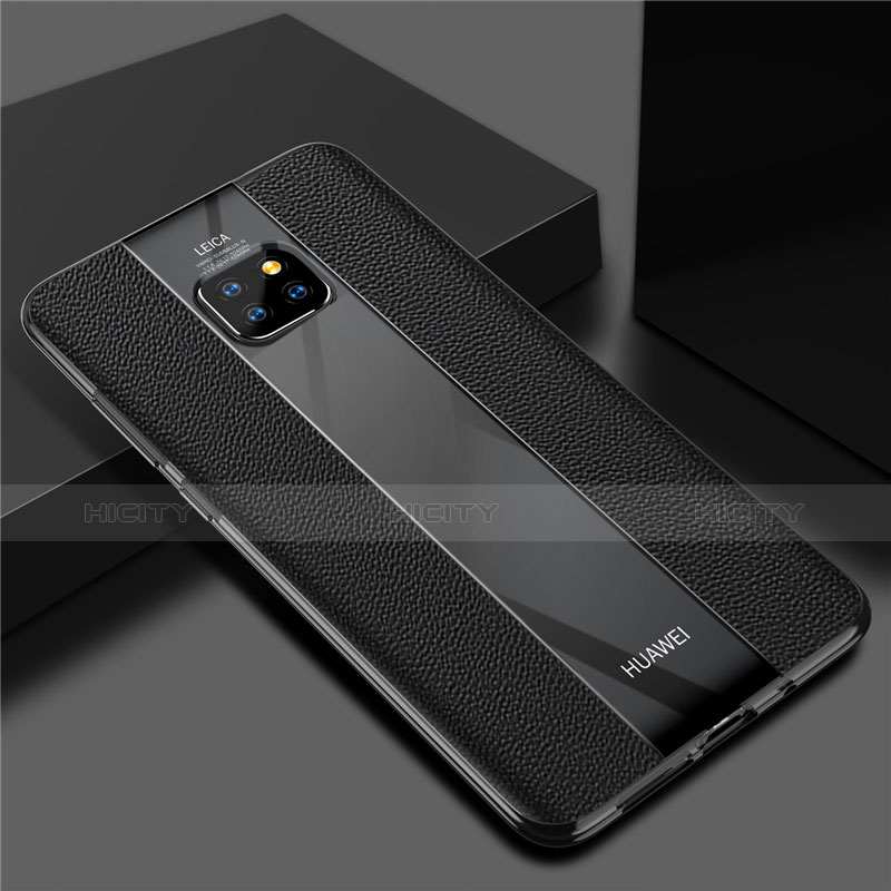 Funda Silicona Goma de Cuero Carcasa S04 para Huawei Mate 20 Pro