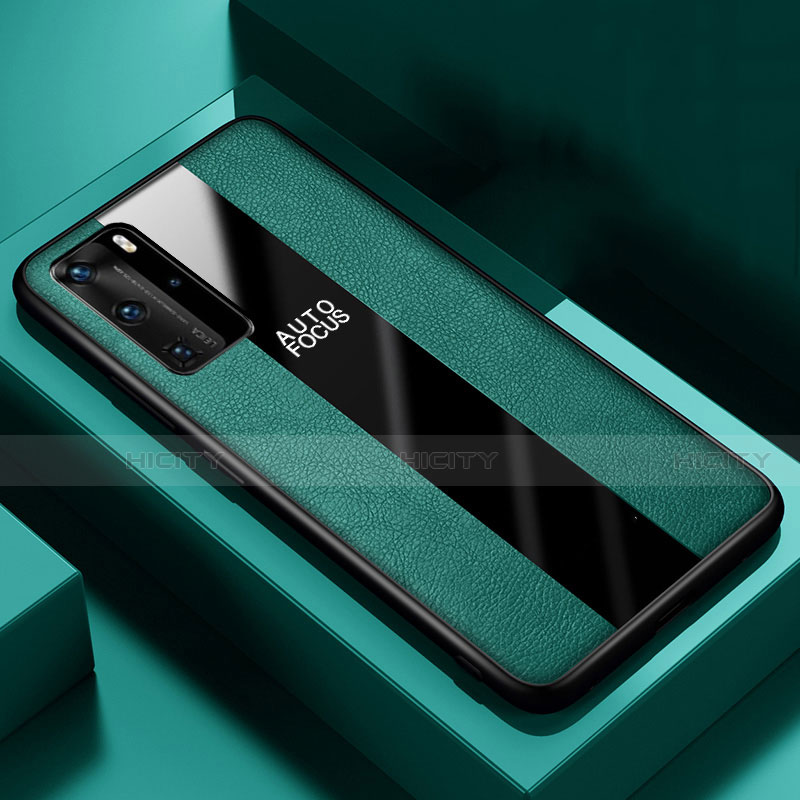 Funda Silicona Goma de Cuero Carcasa S04 para Huawei P40 Pro