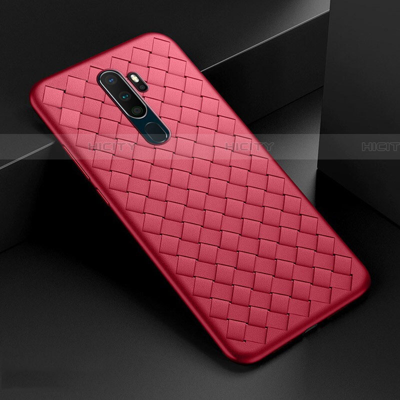 Funda Silicona Goma de Cuero Carcasa S04 para Oppo A5 (2020)