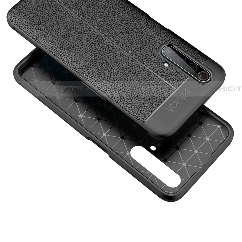 Funda Silicona Goma de Cuero Carcasa S04 para Realme X50m 5G