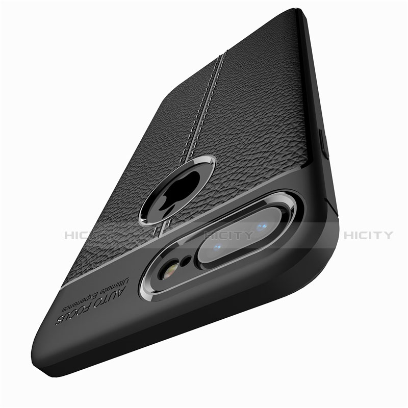 Funda Silicona Goma de Cuero Carcasa S05 para Apple iPhone 7 Plus