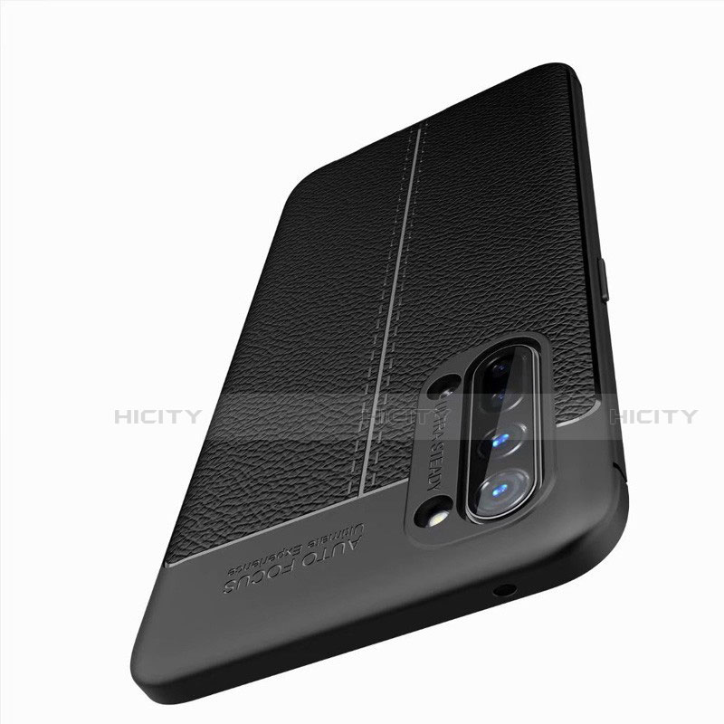 Funda Silicona Goma de Cuero Carcasa S05 para Oppo F15