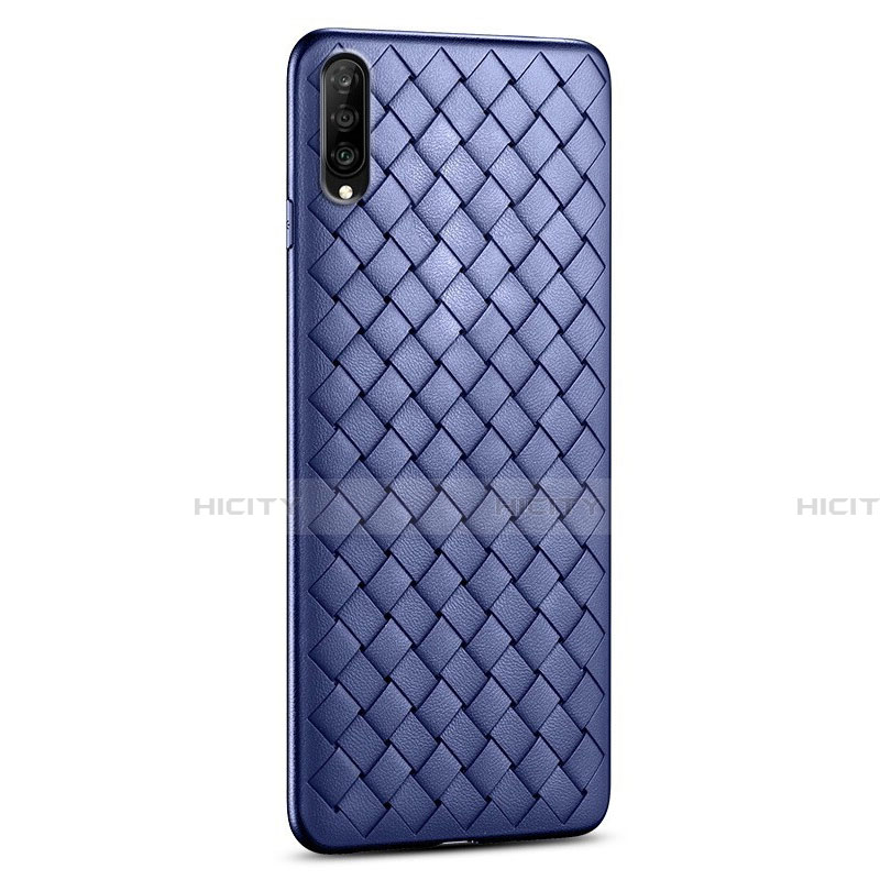 Funda Silicona Goma de Cuero Carcasa S06 para Huawei Honor 9X Pro