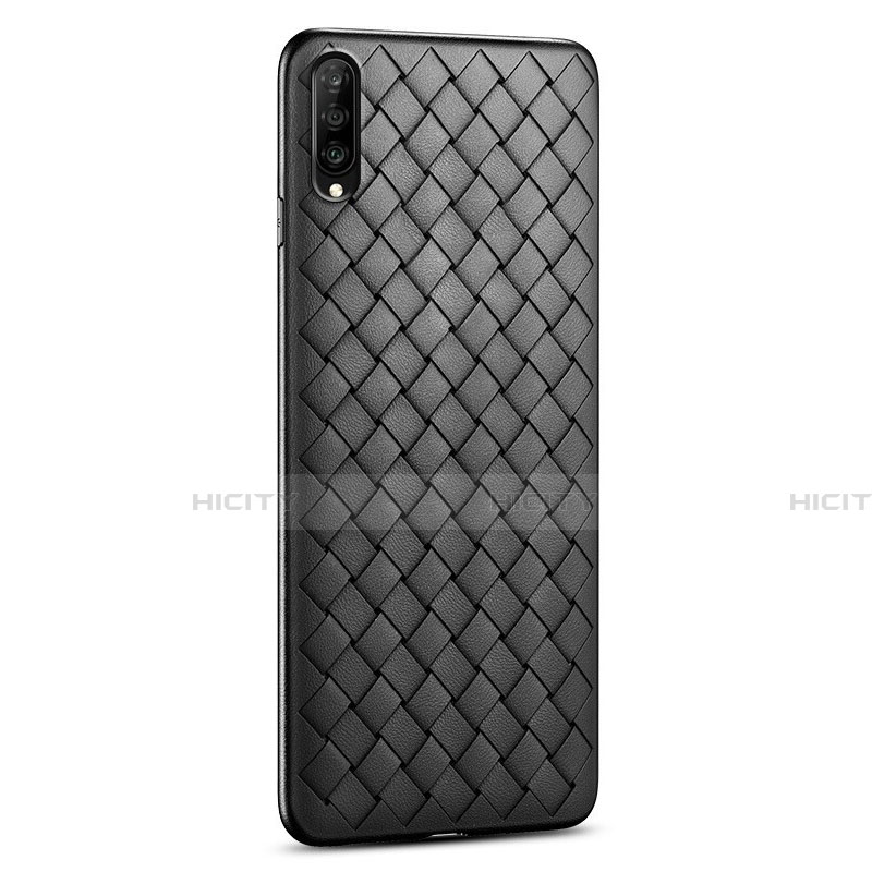 Funda Silicona Goma de Cuero Carcasa S06 para Huawei Honor 9X Pro