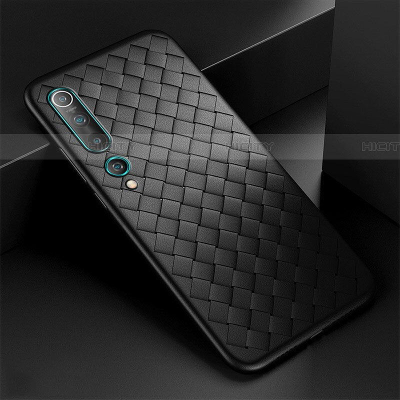 Funda Silicona Goma de Cuero Carcasa S06 para Xiaomi Mi 10