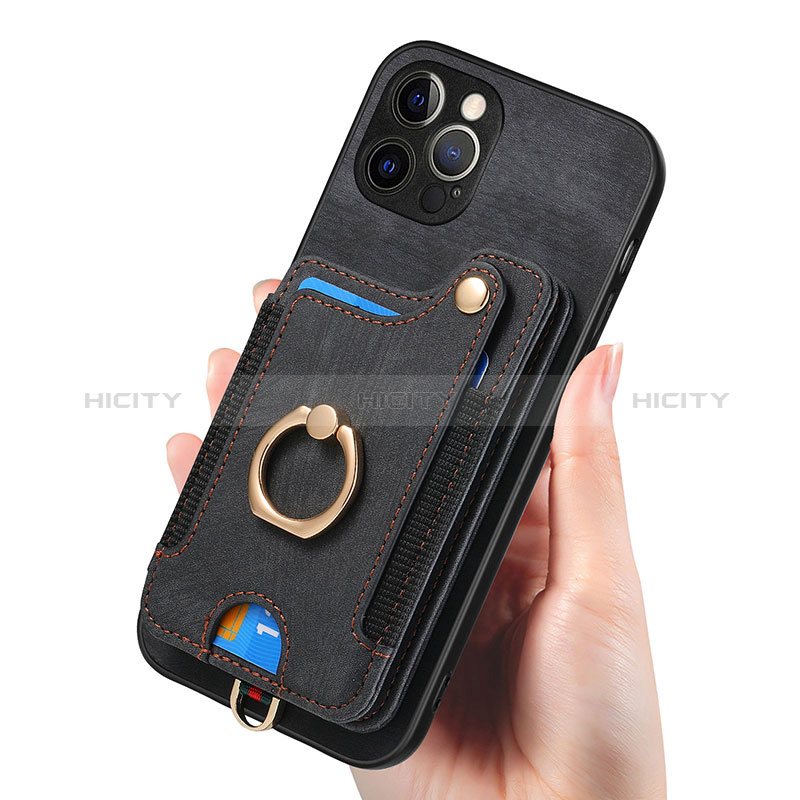 Funda Silicona Goma de Cuero Carcasa SD1 para Apple iPhone 13 Pro