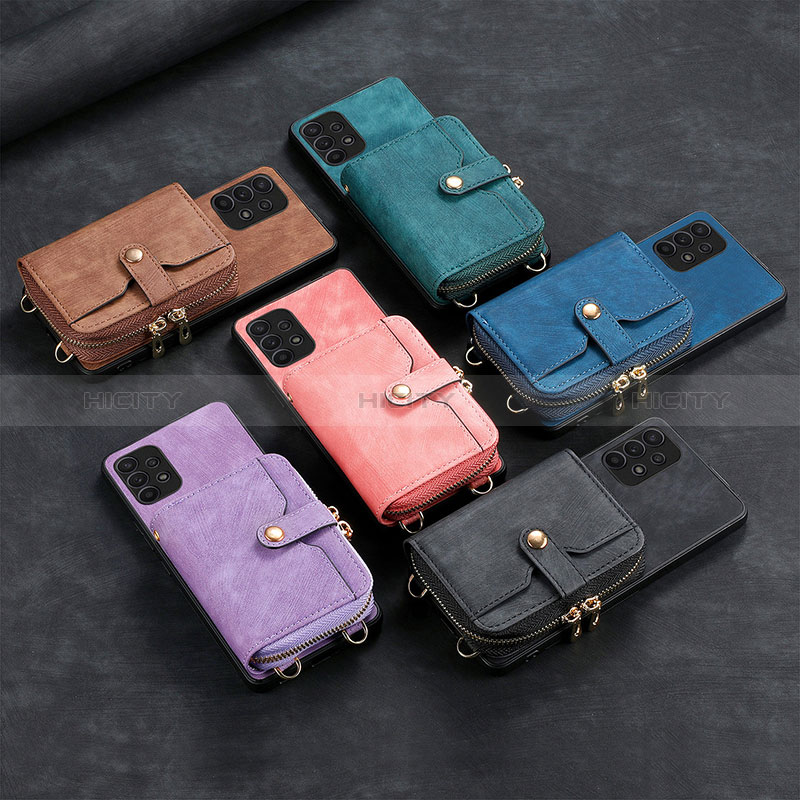 Funda Silicona Goma de Cuero Carcasa SD1 para Samsung Galaxy M32 5G