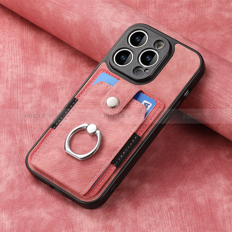 Funda Silicona Goma de Cuero Carcasa SD11 para Apple iPhone 13 Pro