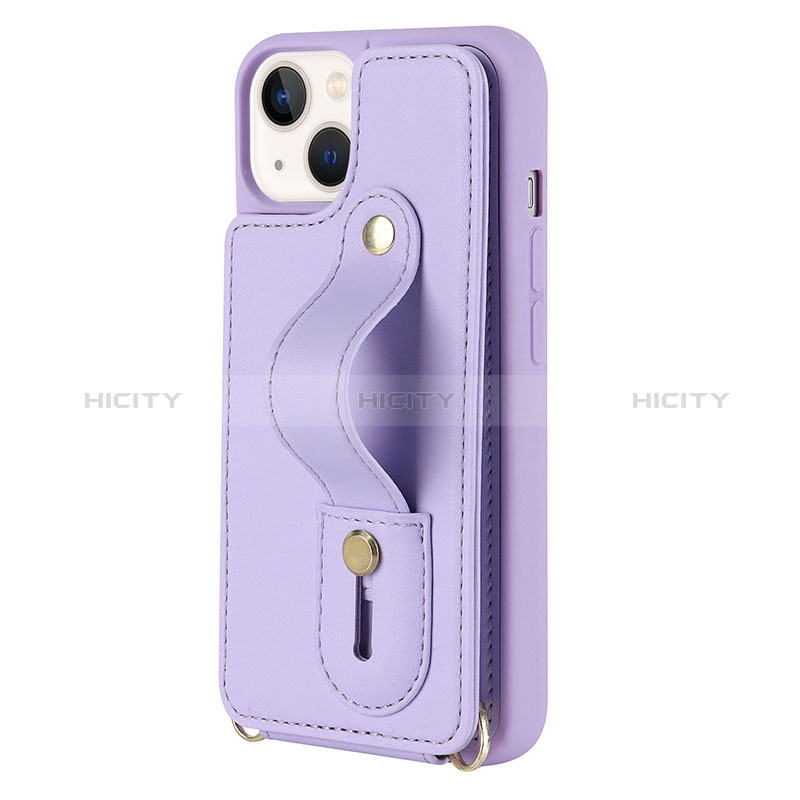 Funda Silicona Goma de Cuero Carcasa SD14 para Apple iPhone 13