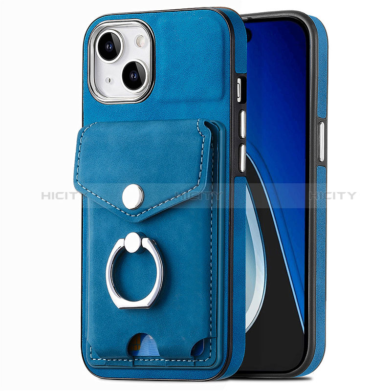 Funda Silicona Goma de Cuero Carcasa SD16 para Apple iPhone 13